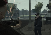 Dot Crosshair With HP (GTA IV + EFLC)