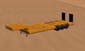 Lowboy Flat Trailer 6X6 [SA Style]