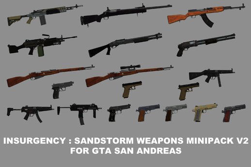 Insurgency Sandstorm Weapons Minipack V2