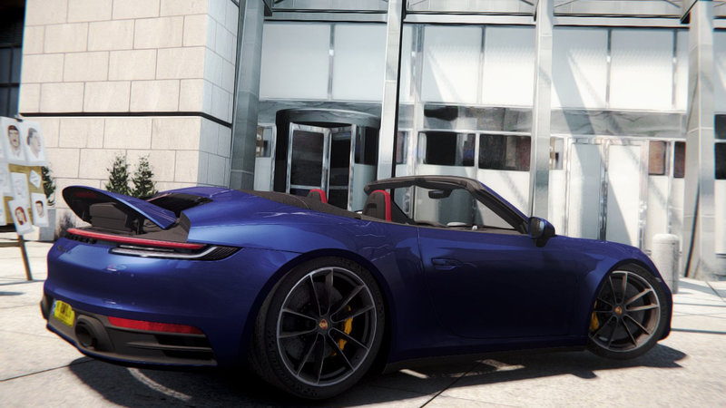 Gta 4 2019 Porsche 911 992 Carrera S Cabriolet Epm Riv Template Mod Gtainside Com