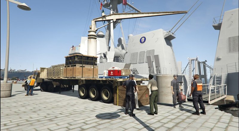 GTA 5 U.S Naval Base Mod  GTAinside.com