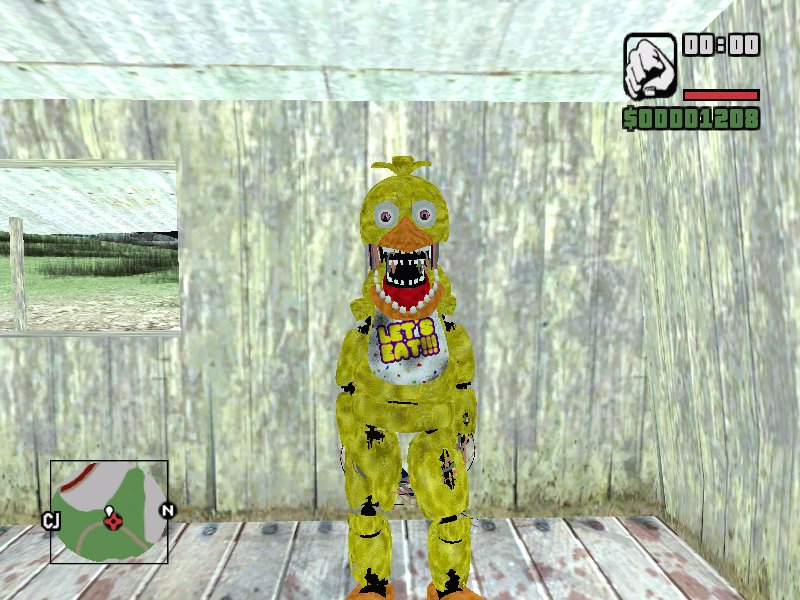 Withered Chica (FNAF 2) para GTA San Andreas