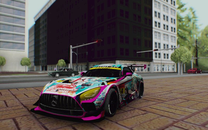 Gta San Andreas Mercedes Benz Amg Gt3 Evo Goodsmile Racing Mod Gtainside Com