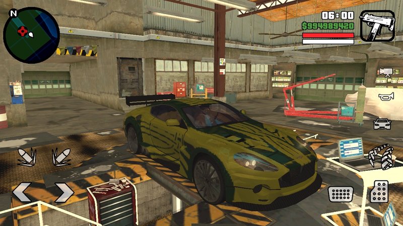 Download Aston Martin DB9 from Need For Speed ​​Most Wanted 2005 for GTA  San Andreas: The Definitive Edition