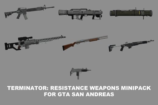 Terminator: Resistance Weapons Minipack