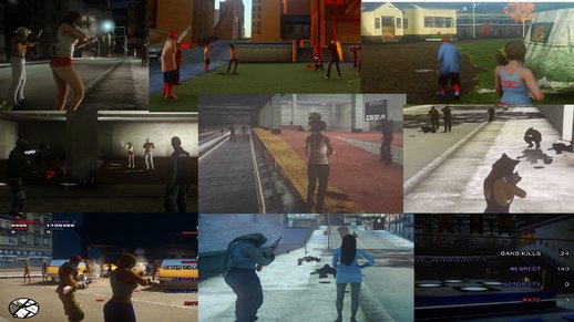 Project Gang Notoriety System 2-Player Ultimate Mod GTA Underground 