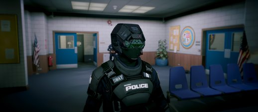Futuristic Swat (from Detroit Become Human)