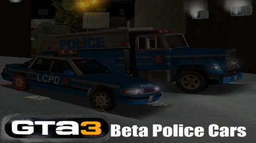 XBOX Style Pre-9/11 Police Cars