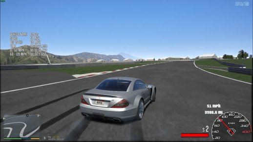 Real Driving Simulator (RDS) for 2009 Mercedes-Benz SL 65 AMG Black Series