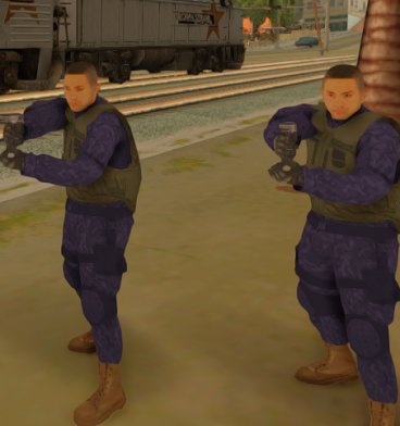 Black Ops (Blue Camo)