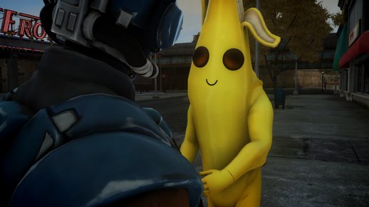Peely the Banana From Fortnite