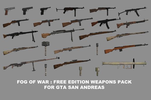 Fog of War - Free Edition Weapons Pack