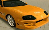 Paintjob Fast And Furious Toyota Supra