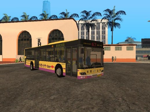 东莞公交67路运营巴士