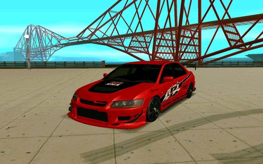 Paintjob Tokyo Drift Mitsubishi Lancer evo