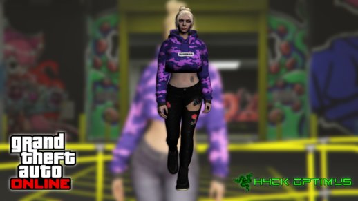 GTA Online Skin Ramdon Female Rubia 6