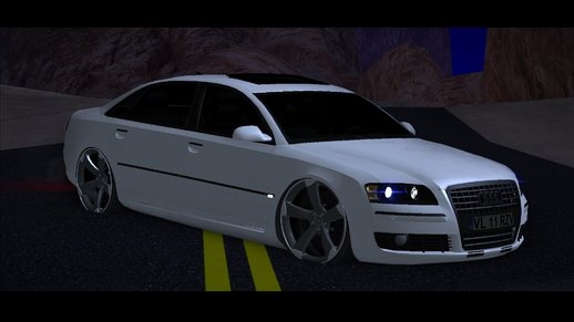 Audi A8 D3 on Audi Rotor Wheels