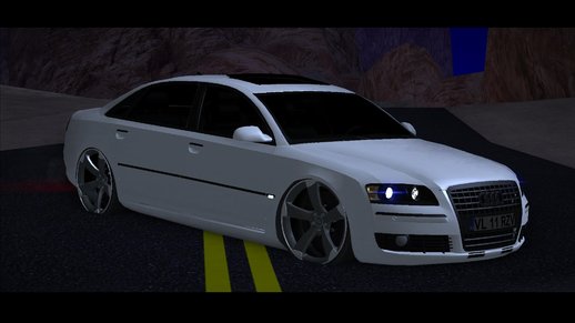 Audi A8 D3 on Audi Rotor Wheels