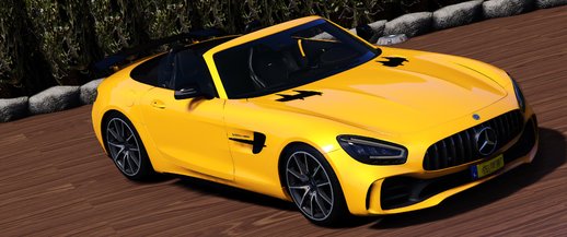 2020 Mercedes-Benz AMG GT-R Roadster ⭐️ Animated Roof ⭐️ [ADD-ON/TEMPLATE]
