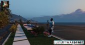 Luxury_Wardrobe Style Pack for Franklin Octopus t-shirt / Emporio Armani EA7 / Jordan 1 Retro High Off-White University Blue shoes