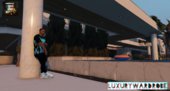 Luxury_Wardrobe Style Pack for Franklin Octopus t-shirt / Emporio Armani EA7 / Jordan 1 Retro High Off-White University Blue shoes