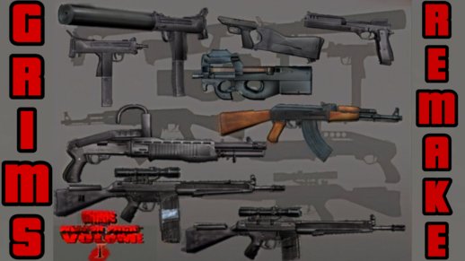 GRIMS WEAPON PACK VOL 1 OFFICIAL REMAKE