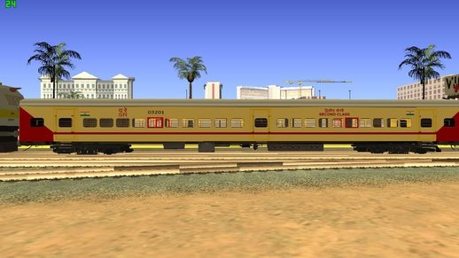 Indian Railways Utkrisht Rakes SLR Coaches 