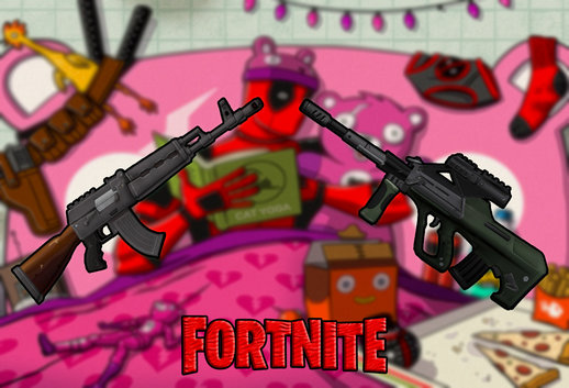 Fortnite Mini Weapons Pack [Normal Map + Enhanced Functions]