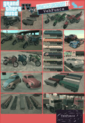 GTA V Cars to San Andreas VehFuncs upgrade 1.4 [30.03.25 Update] 