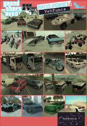 GTA V Cars to San Andreas VehFuncs upgrade 1.4 [30.03.25 Update] 