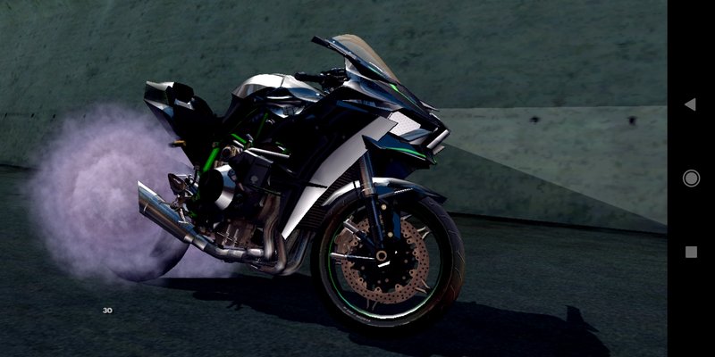 Download Kawasaki Ninja H2R 2015 for GTA San Andreas (iOS, Android)