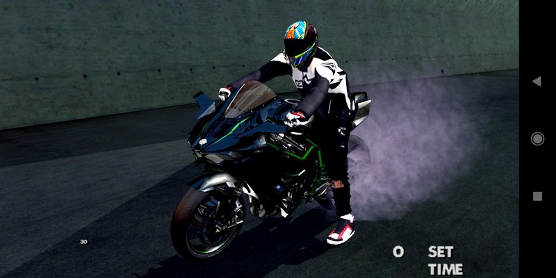 Download Kawasaki Ninja H2R 2015 for GTA San Andreas (iOS, Android)