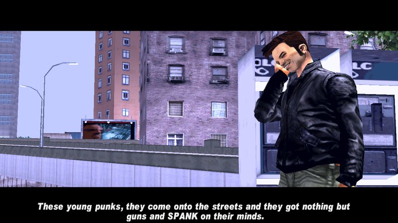 GTA 3 Cutscenes but Claude always Smiling 