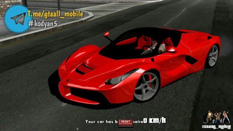 Ferrari LaFerrari para GTA San Andreas