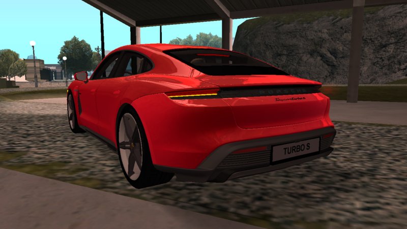 Gta San Andreas Porsche Taycan Turbo S Mod Gtainside Com