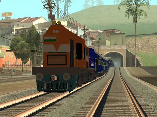 WDM-3A LOCOMOTIVE MOD INDIAN RAILWAYS