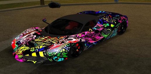 Paint Job (Monolith code) for LaFerrari