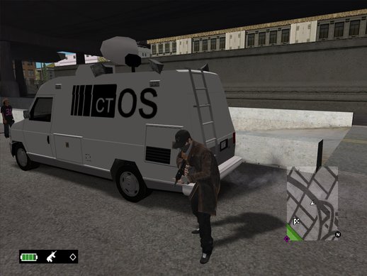 CTOS Newsvan from Watchdogs