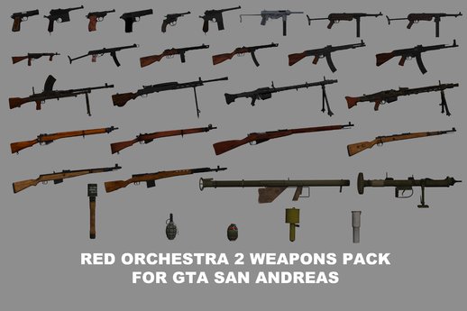 Red Orchestra 2 Weapons Pack