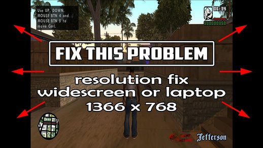 1366x768 Resolution Fix 