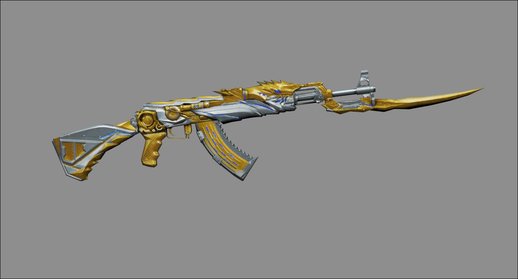 AK-47 Knife Iron Beast (Reconverted Version)