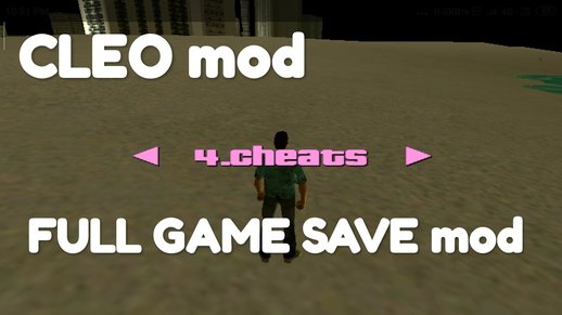 4 in 1 GTA VC mod (no root required)