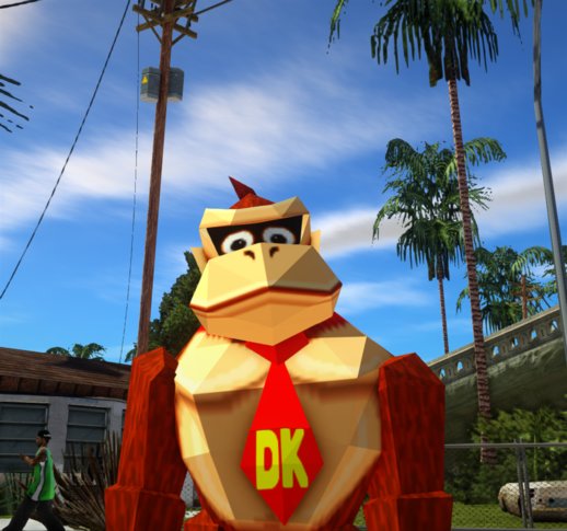 Donkey Kong from Mario Party 3
