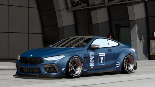 BMW M8 Competition MANSAUG [Add-On / Replace | Template | Digital Dials]