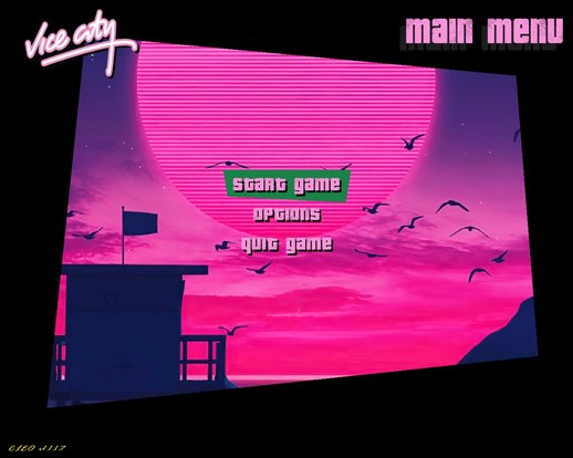 Retrowave Menu Mod