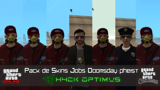 Pack de Skins Jobs Doomsday pheist
