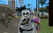 GTA Online Skin Ramdon Marshmello V2 Pack