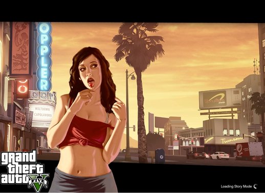 GTA Game Covers and more in Loading Screen