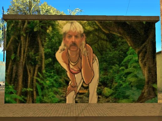 Joe Exotic Mural