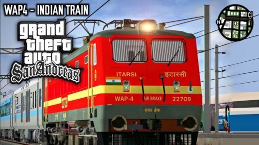 WAP4 | Indian Electric Locomotive Train Mod